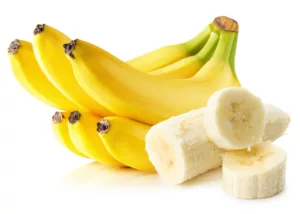 high in fiber bananas