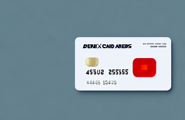 A credit card with a red "x" over it