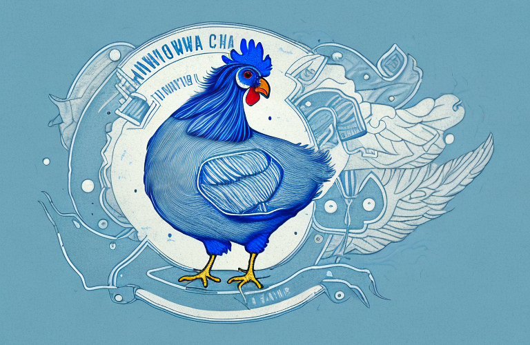 An iowa blue chicken