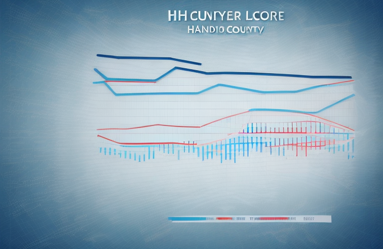 A graph or chart that shows the hdi score of a country over time