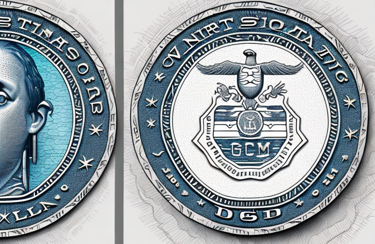 A cayman islands dollar coin