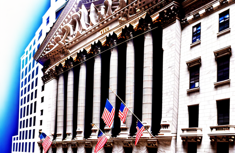 The iconic new york stock exchange building