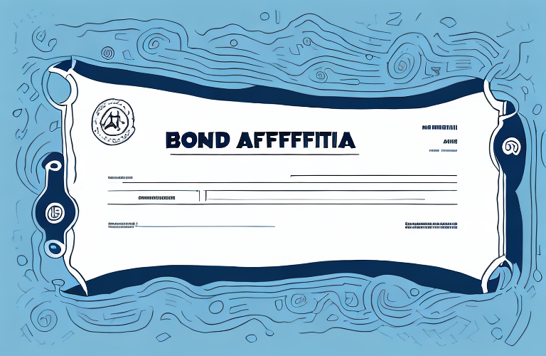 A bond certificate with a never-ending loop