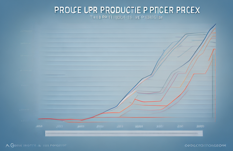 A graph showing the changes in the producer price index (ppi) over time