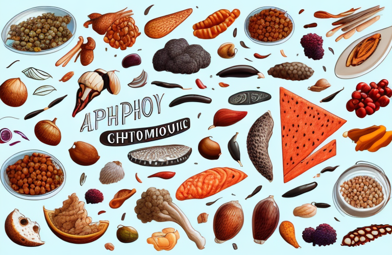 A variety of foods that are known to be aphrodisiacs