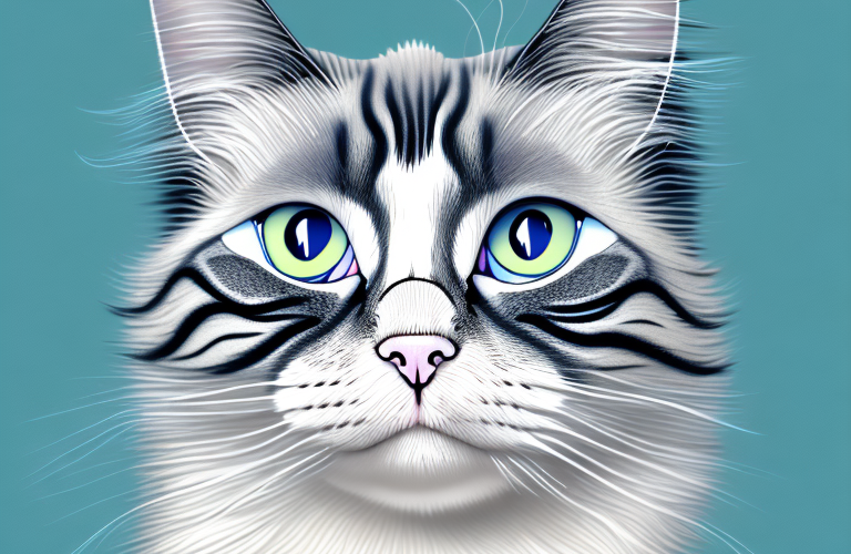 A wichien maat cat in a realistic style