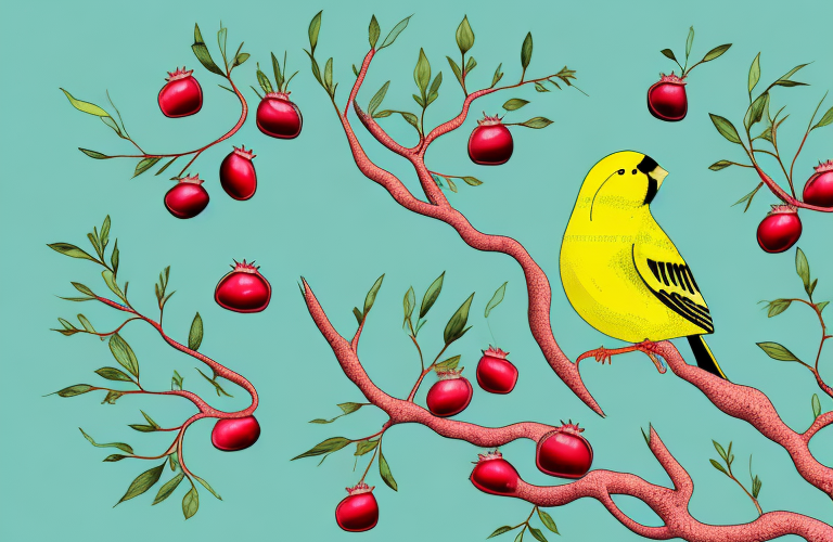 Can Canaries Eat Pomegranate