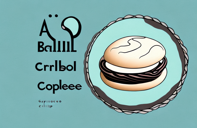 A ball python curled up around a whoopie pie