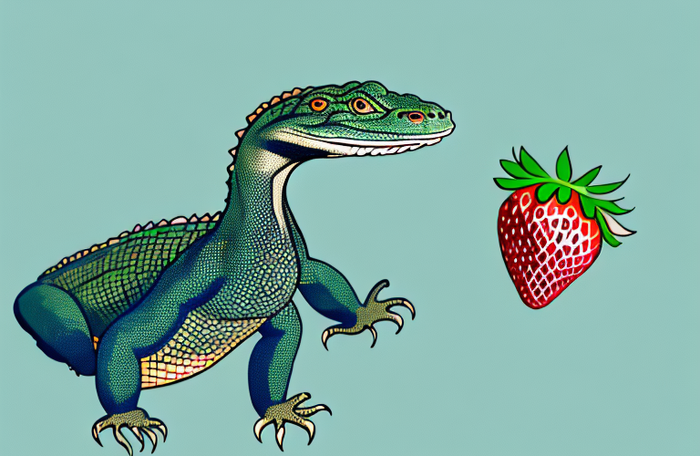 Can Monitor Lizards Eat Strawberry Yogurt