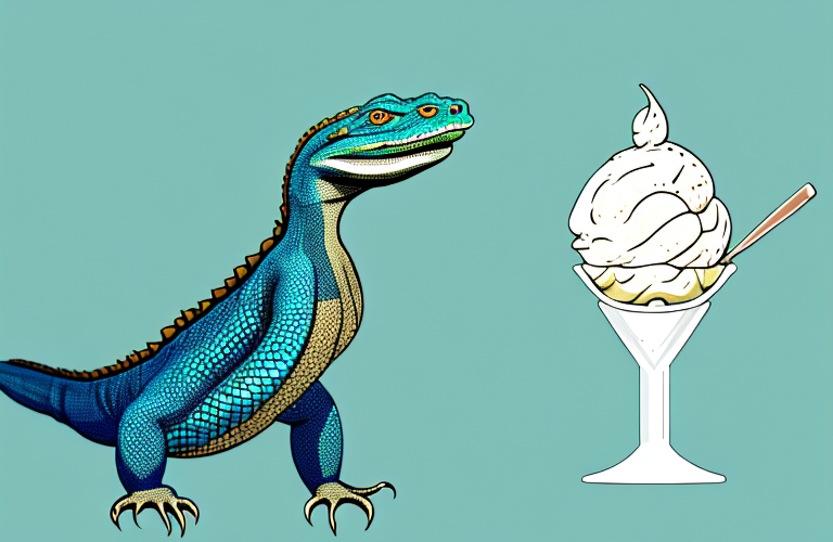 Can Monitor Lizards Eat Vanilla Ice Cream