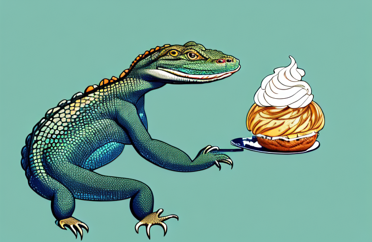 Can Monitor Lizards Eat Cream Puffs