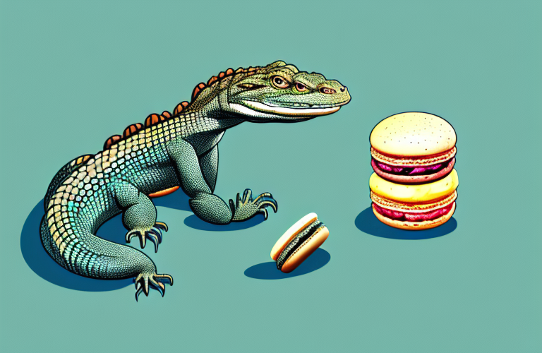 Can Monitor Lizards Eat Macarons