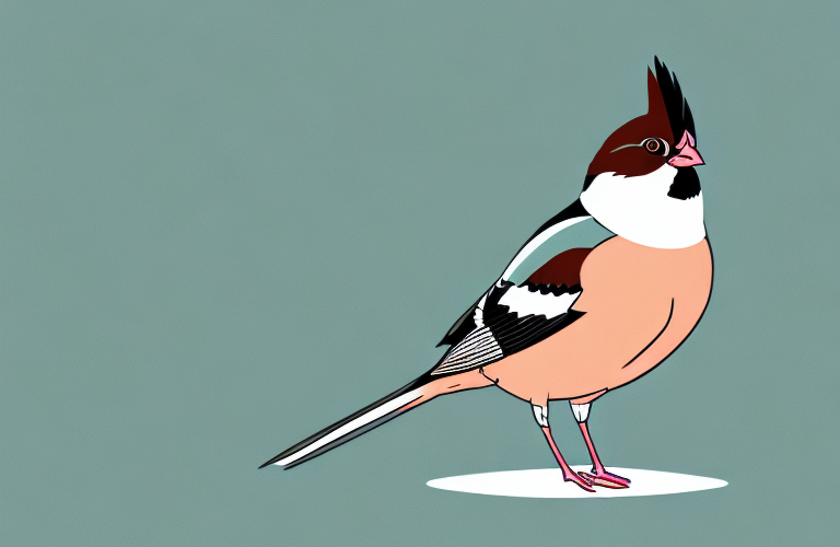 A collared towhee in its natural habitat