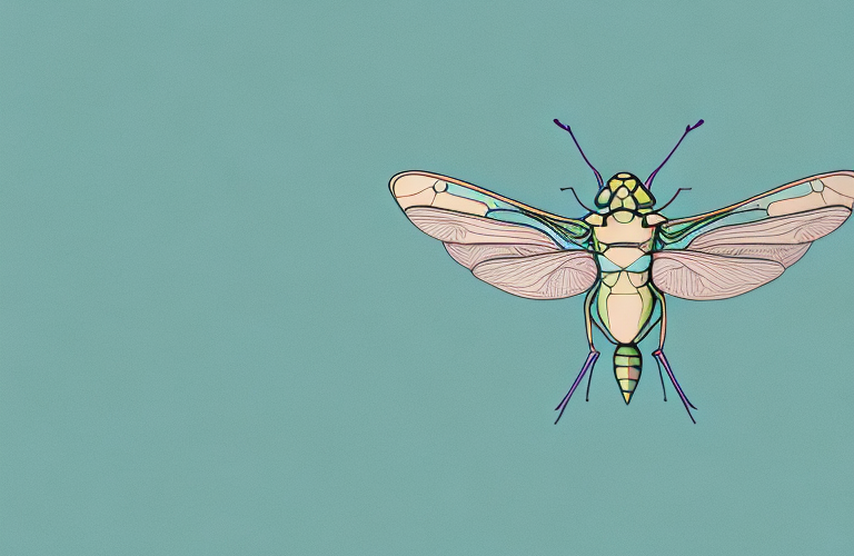 A common cicadabird in its natural habitat